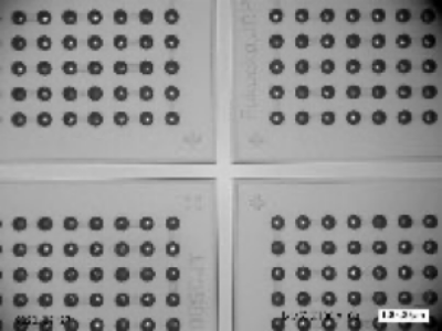 TEG晶圓熱處理后的殘?jiān)u(píng)估。220°C1小時(shí)